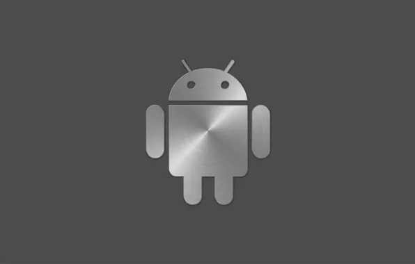 Steel, icon, robot, logo, Android, android, google