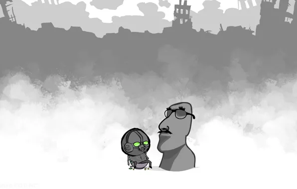 Pilot, Romance Of The Apocalypse, Pilot, Cyanide and happiness