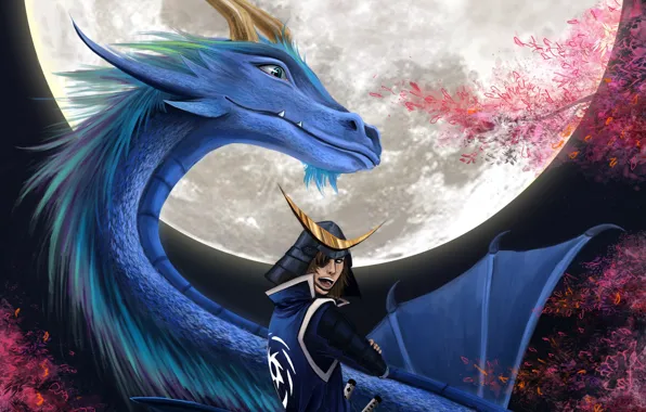 Dragon, samurai, Sengoku Basara, The Era Of Unrest