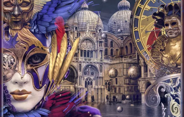 Mask, Venice, carnival