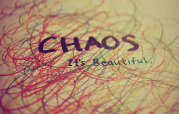 Macro, chaos, beautiful