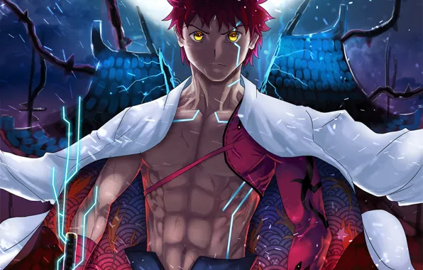 Sword, samurai, guy, Fate / Grand Order