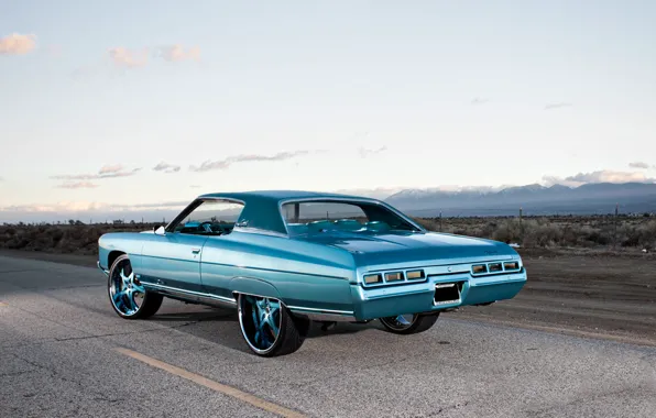 Picture Chevrolet, 1971, tuning, rear, Impala, swagger, Cali