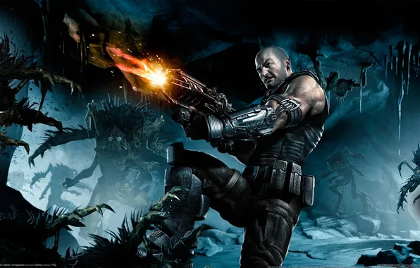 Being, monster, warriors, Armageddon, Red Faction