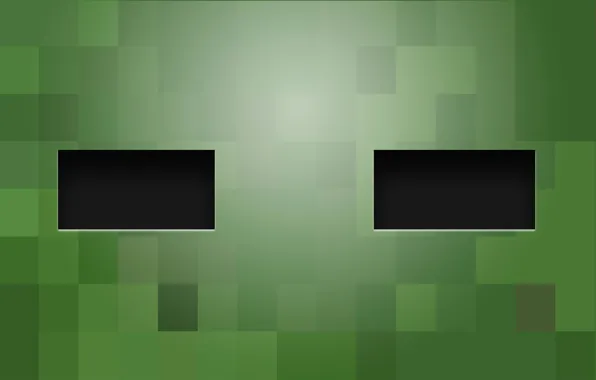 Download Blue Minecraft Creeper Face Wallpaper