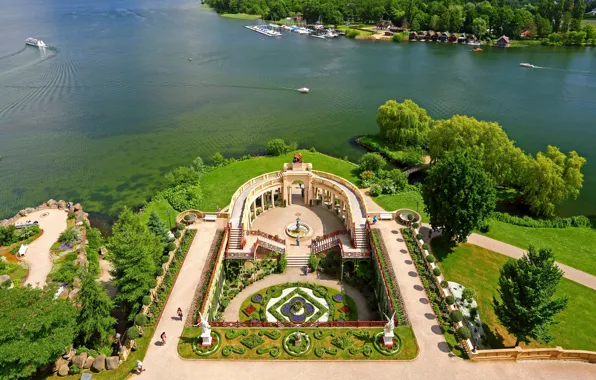 Picture Castle, Schwerin, Pomerania, Mecklenburg, Orangery