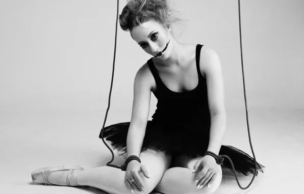 Girl, doll, ballerina