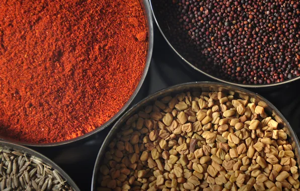 Color, color, spices, Stock Wallpapers, Moto X