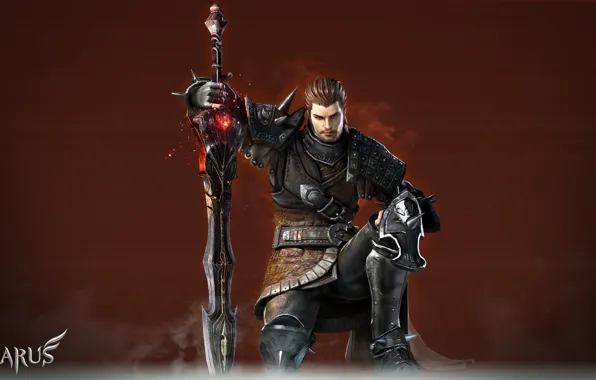 The game, sword, warrior, male, Icarus