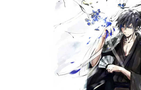 Anime, art, Yato, Noragami, A homeless God, Yato