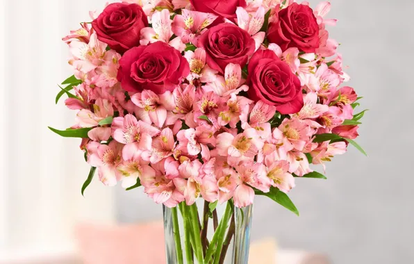 Picture flowers, roses, bouquet