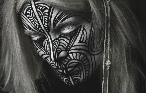 Girl, creative, Tattoo, ethnicity, Indian, Fever Ray