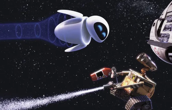 Picture space, flight, walle