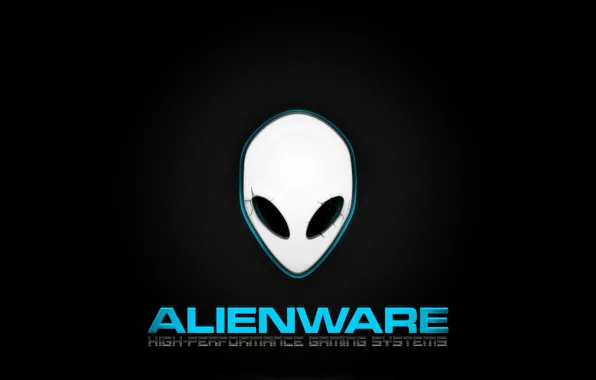 Picture black background, Alienware, high-performance gaming systems, high-performance gaming systems