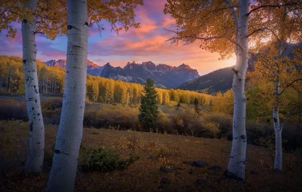 Picture autumn, mountains, nature