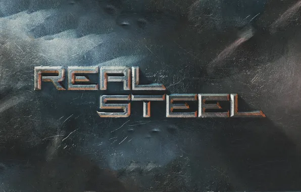 Picture text, the film, iron, real steel, real steel