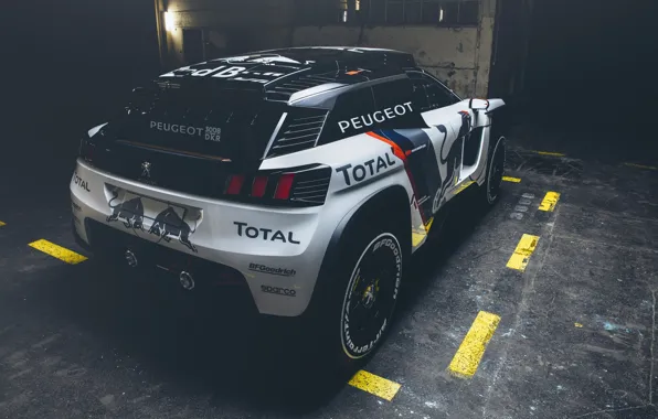 Auto, Machine, Peugeot, Red Bull, Rally, Dakar, Dakar, SUV