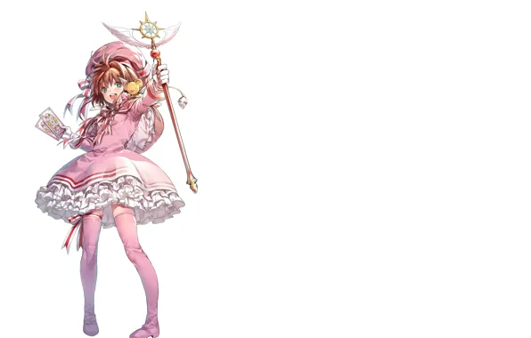 Smile, girl, Card Captor Sakura, Sakura - collector cards