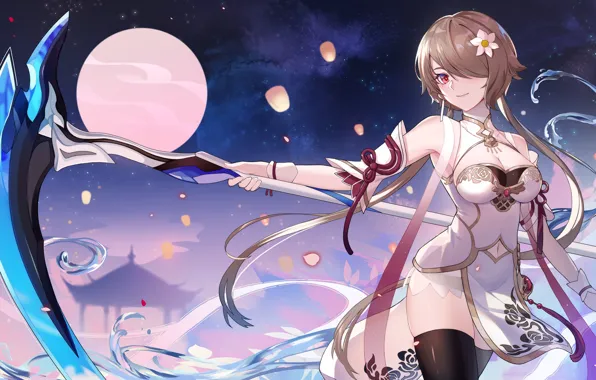 Girl, braid, Honkai Impact 3rd, Rita Rossweisse