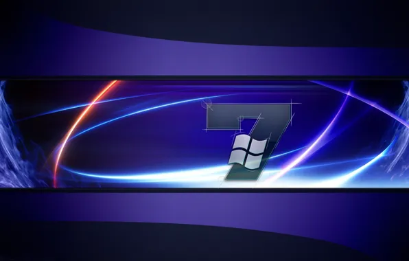 Wallpaper, abstraction, windows7