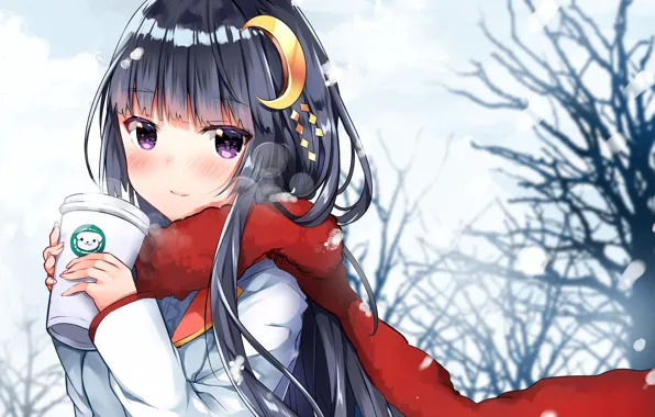 Picture look, anime, girl