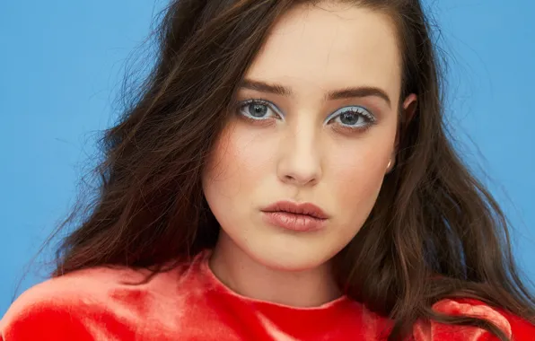 Picture look, girl, face, makeup, Katherine Langford, Mayor Claire