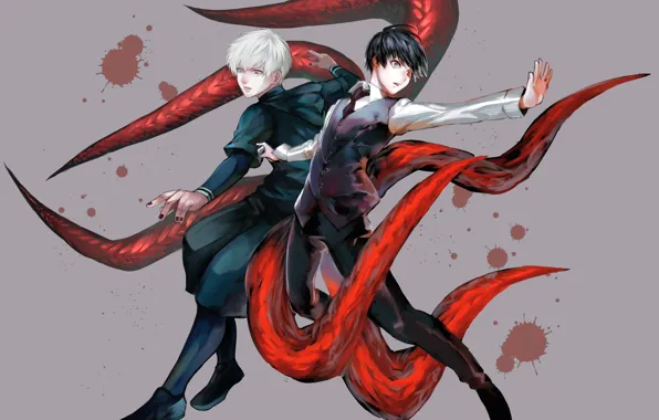 Anime, art, guy, Tokyo Ghoul, Tokyo ghoul
