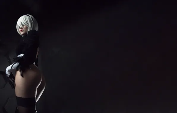 Background, cosplay, Nier Automata, No. 2 Yorha