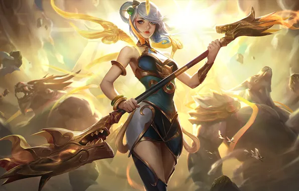 Art, Splash, Lux, League of Legends, LoL, Suite, Artwork, League Of Legends