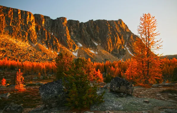 Mountains, nature, rock, USA, Pasayten, Wilderness