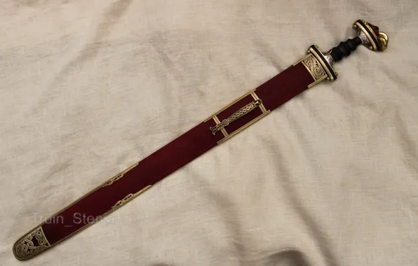 Sword, Sword, Gotland, Wandalska era, Dmitry Khramtsov, Spata, 7th century, Valstenarum