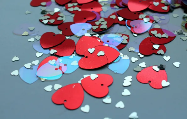 Picture background, texture, Hearts