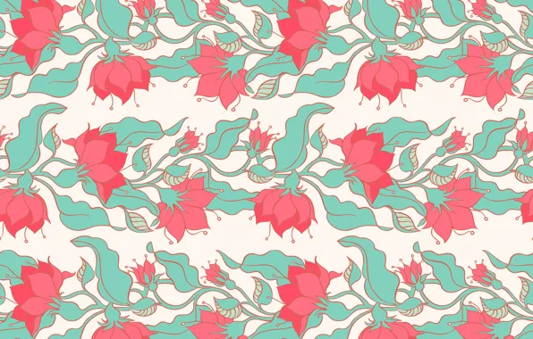 Picture flowers, background, vector, texture, pink, melazerg