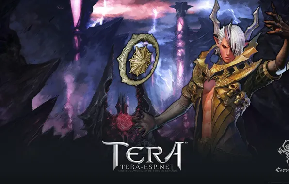 The demon, guy, horn, Tera