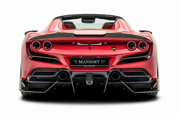 Picture rear view, Mansory, Spider, 2022, Ferrari F8