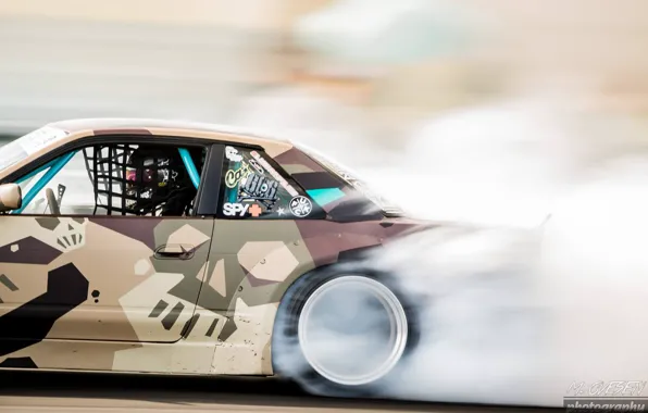 Skull, drift, Nissan, texture, brown, silvia, s13, Fail crew