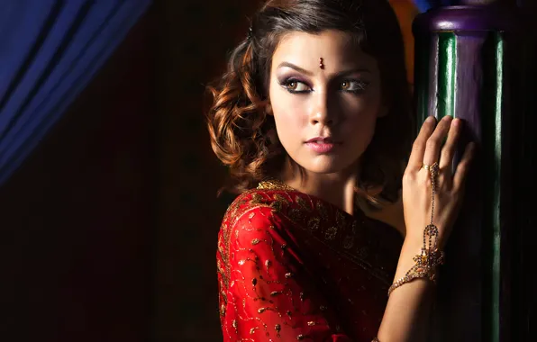 Picture decoration, portrait, makeup, Ivan Lee, The Beauty of Arabian