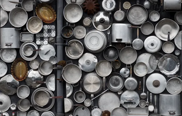 Background, devices, Hanging pots