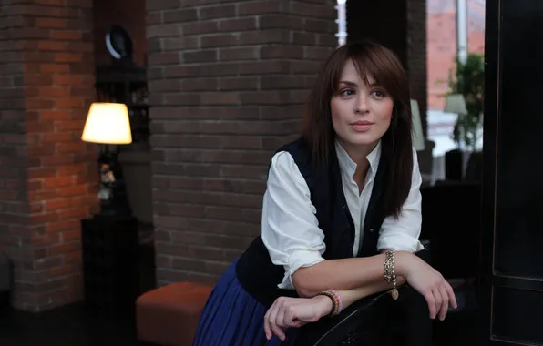 Girl, bracelet, bangs, Irina Muromtseva