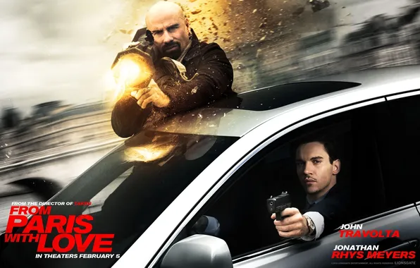 John Travolta, John Travolta, Jonathan Rhys Meyers, From Paris with love, From Paris with Love, …