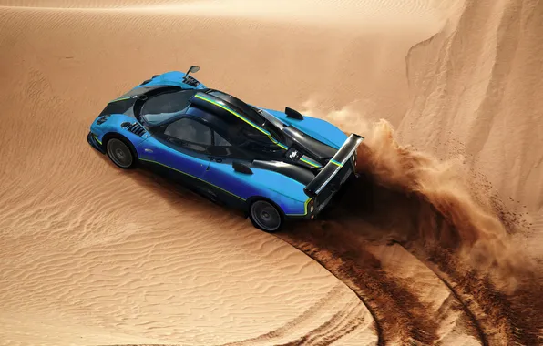 Picture sand, supercar, Pagani, Zonda, hypercar