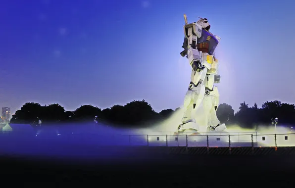 Japan, anime, robo, Gundam, statua