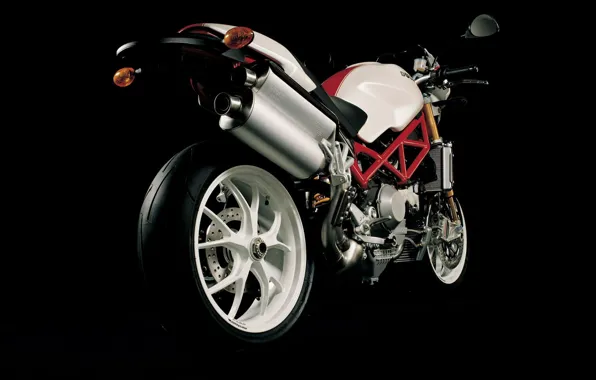 Moto, technique, ducati, red-white