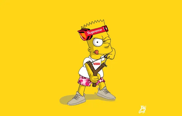 Picture The simpsons, Figure, Simpsons, Bart, Art, Cartoon, The Simpsons, Character