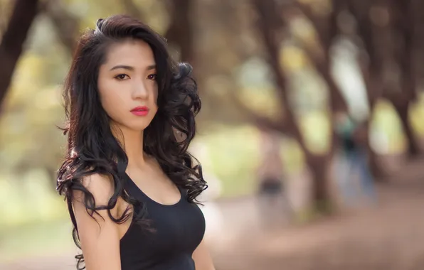 Look, girl, portrait