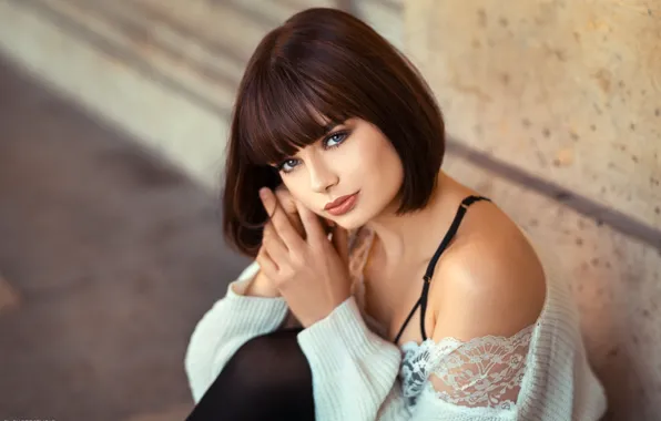 Look, girl, hairstyle, Lods Franck, Marie Grippon