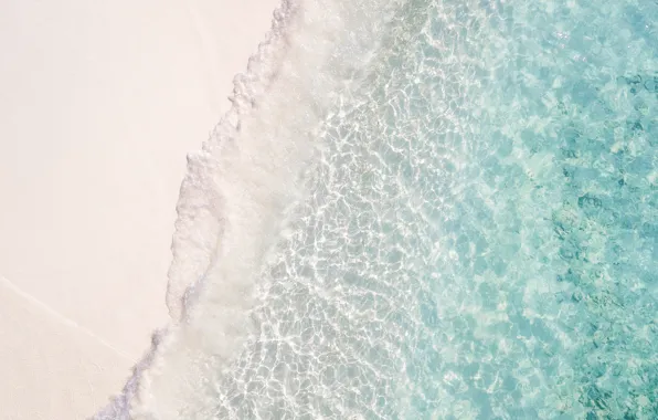 Sand, sea, wave, shore, surf