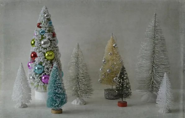 Background, tree, texture, New year, decorative