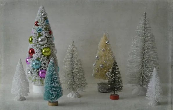Background, tree, new year, texture, decorative