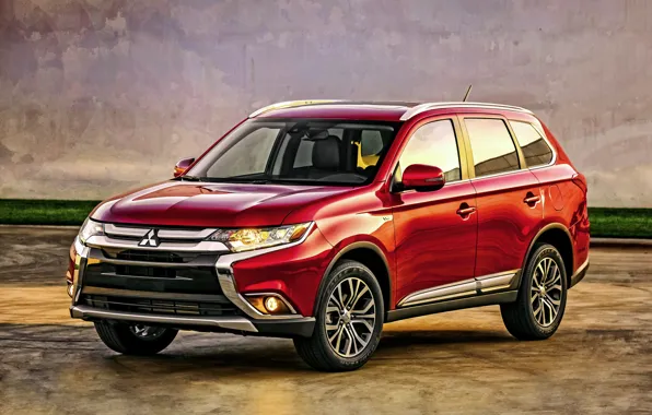 Mitsubishi, Mitsubishi, US-spec, Outlander, 2015, Outlander